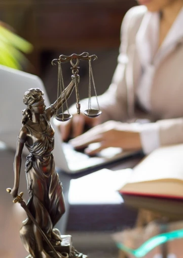 Lady Justice on the Table